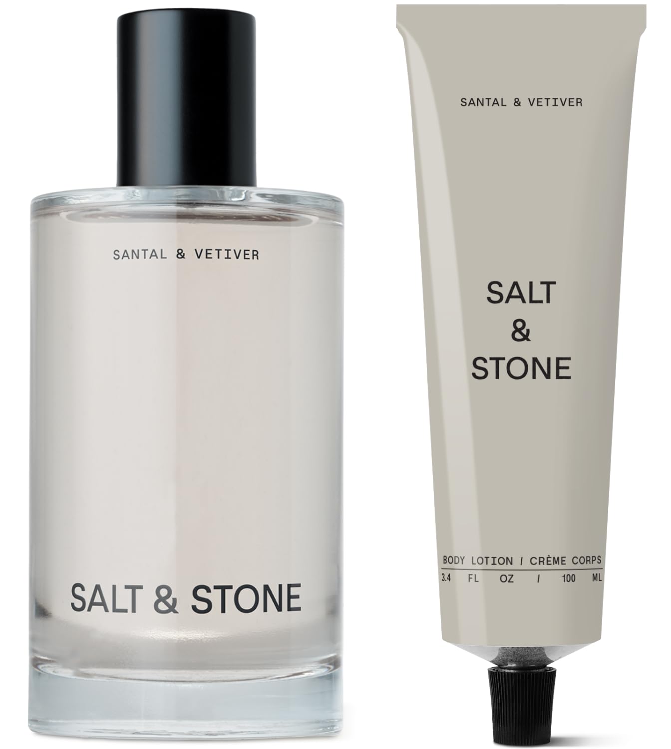 Amazon.com: Salt & Stone Body Mist + Body Lotion Bundle | Santal